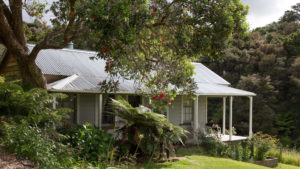 Historical Cottage in Native New Zealand Bush